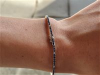 Bracelet Mirco Visconti Woman Bracciale tennis donna in White Gold Zaffiro 27547014 TENNIS